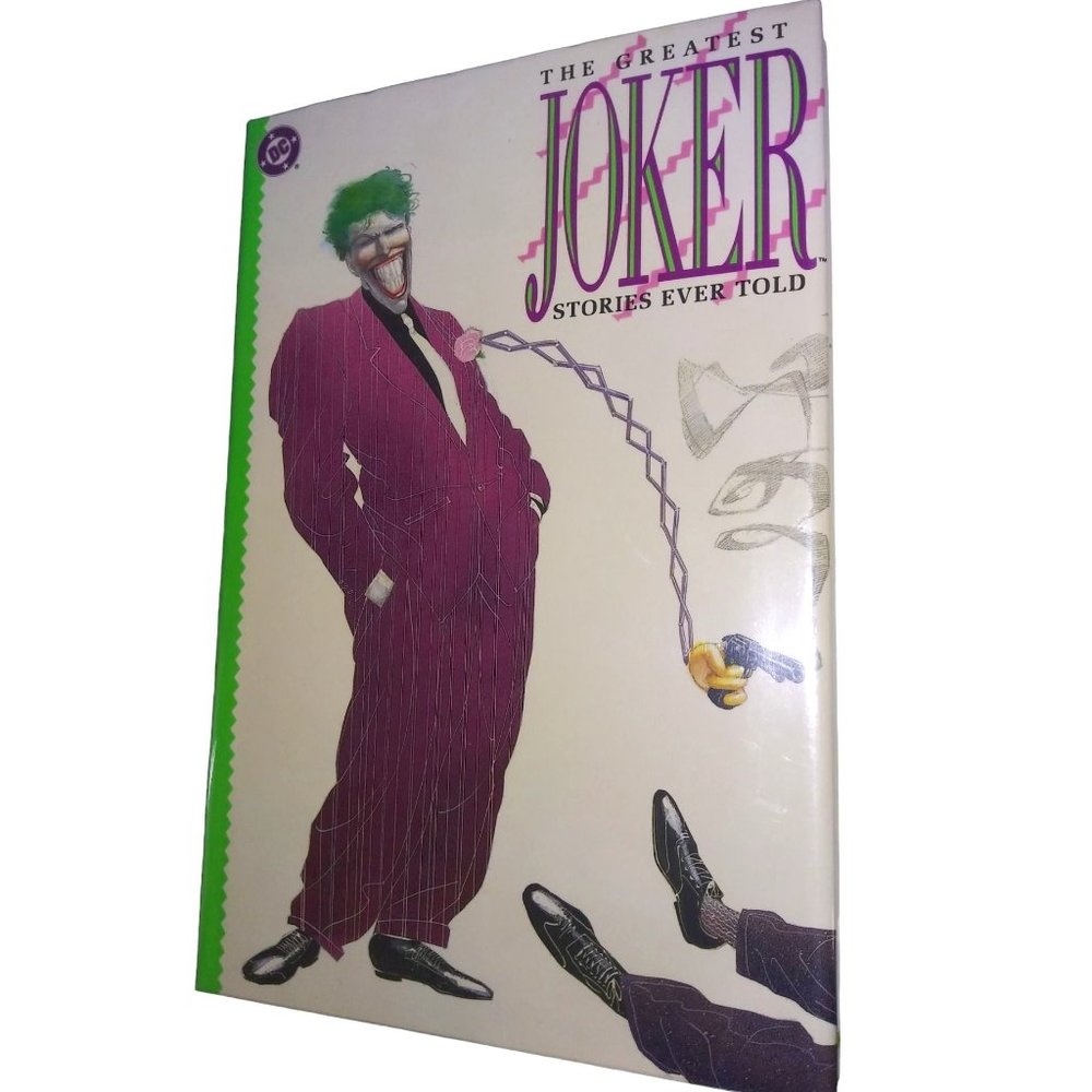 VTG The Joker DC Comics The Greatest Story Ever Told Hardcover Book 1988